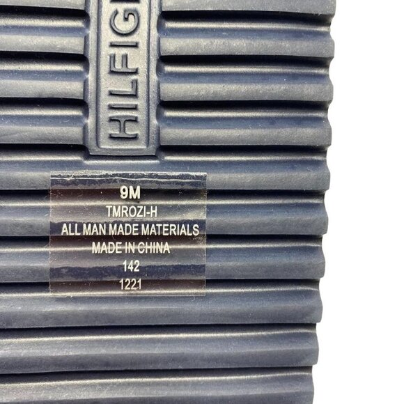 TOMMY HILFIGER Men's Rozi Global Stripe Branding Pool Slide Sandals Szs 9,10,11 - Picture 8 of 9